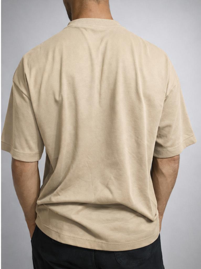 Costas da camiseta Areia